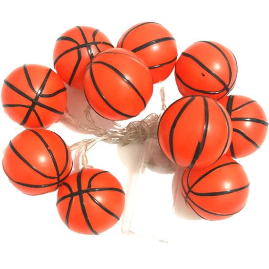 

Светодиодная лампа Привлекательное мягкое освещение Простая установка Светодиодная лампа Праздничная вечеринка Футбольная гирлянда Подвесной декоративный гирляндный светильник