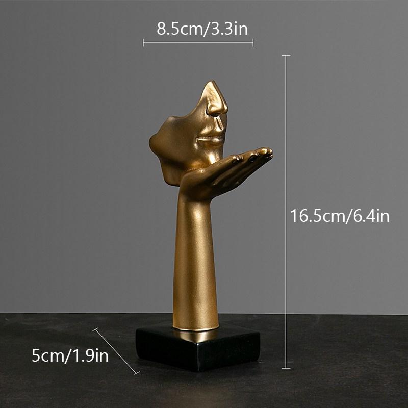 Moderne Abstrakte Figuren Büro Schreibtisch Dekoration Zubehör Figur Statue Moderne Kunst Zuhause Schlafzimmer Wohnzimmer Innendekor