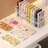 Transparent Desktop Organizer Box Large Capacity Phone Case Organizer Dorm