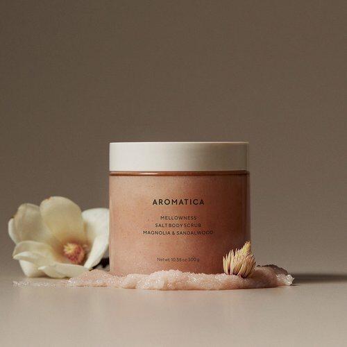 AROMATICA Salt Body Scrub Magnolia Sandalwood 300g (NE)_632664