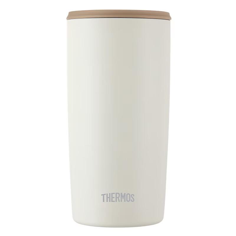 THERMOS TCDP-500 500ml Portable Insulated Coffee Mug, White
