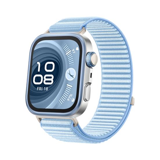 Watch Strap Stretchy Nylon Wristband Solid Color Soft Breathable Replacement Watch Strap