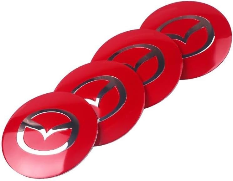 

Эмблема-наклейка на колпак ступицы колеса Mazda, колпак ступицы колеса автомобиля Mazda, колпак колеса, тестер CX-3/CX-4//CX-5/CX-8/Atenza/Axela/Demio Mazda красный