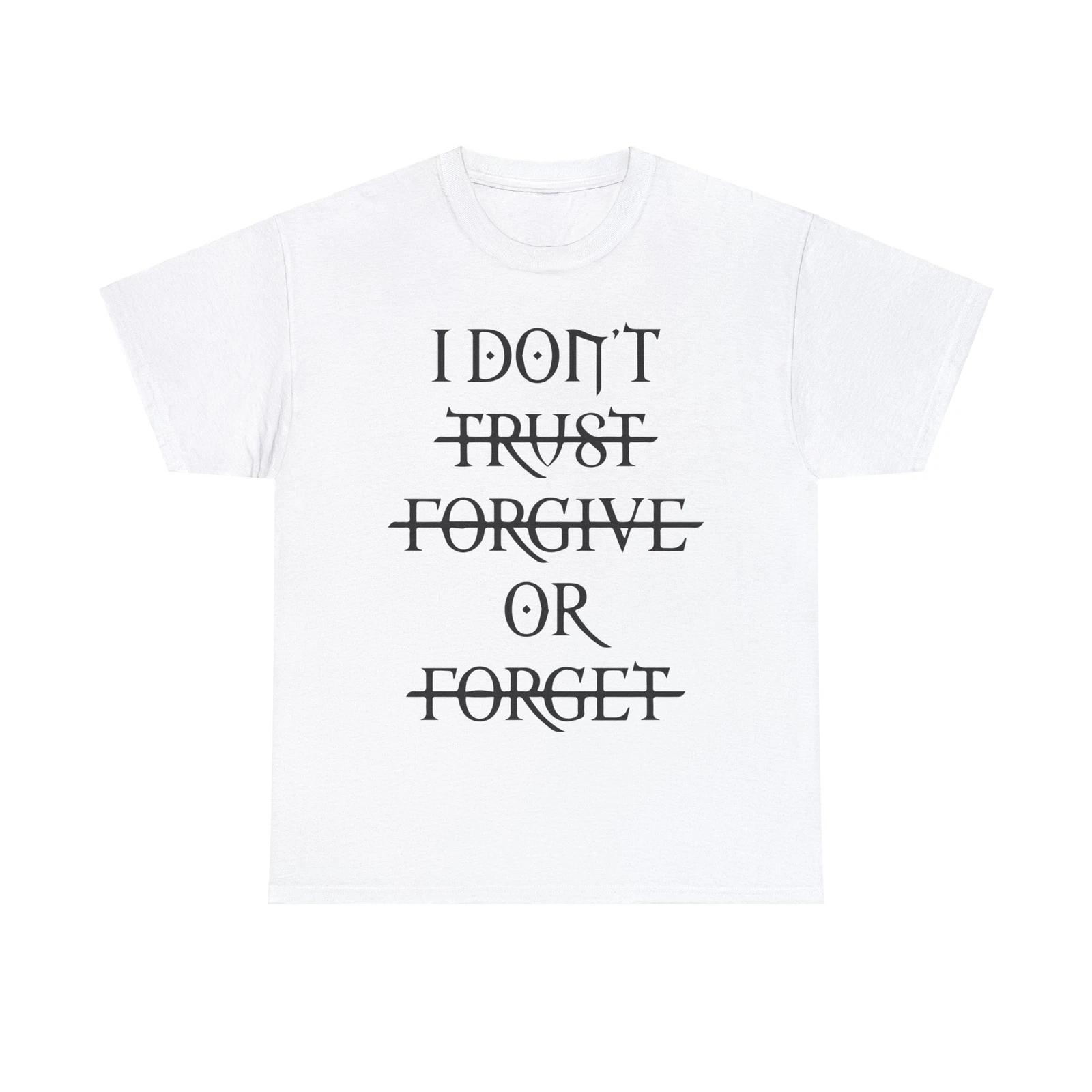 Ken Carson X Destroy Lonely T Shirt - I Dont Trust Forgive Or Forget Tour Merch XXXXL