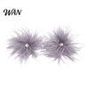 Date Night Earrings 1 Pair Feather for Women, Bohemia Tassel Rhinestone Drop Earrings, Dangle Party Jewelry Gift Wear