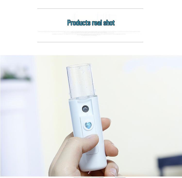 Tragbarer Nano-Spray Hydratisierungsdampfer & Mini Handheld Luftbefeuchter