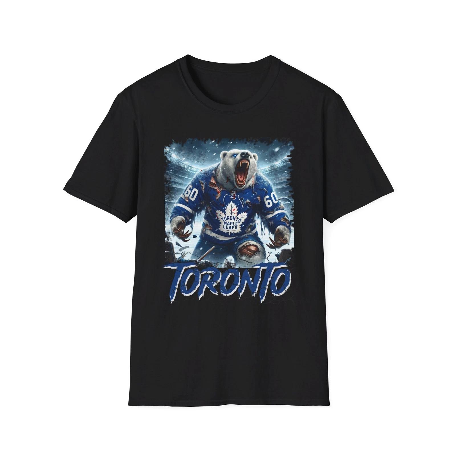 Преследуя Лед - Хэллоуинский Маш-ап Футболка Toronto Maple Leafs XXL