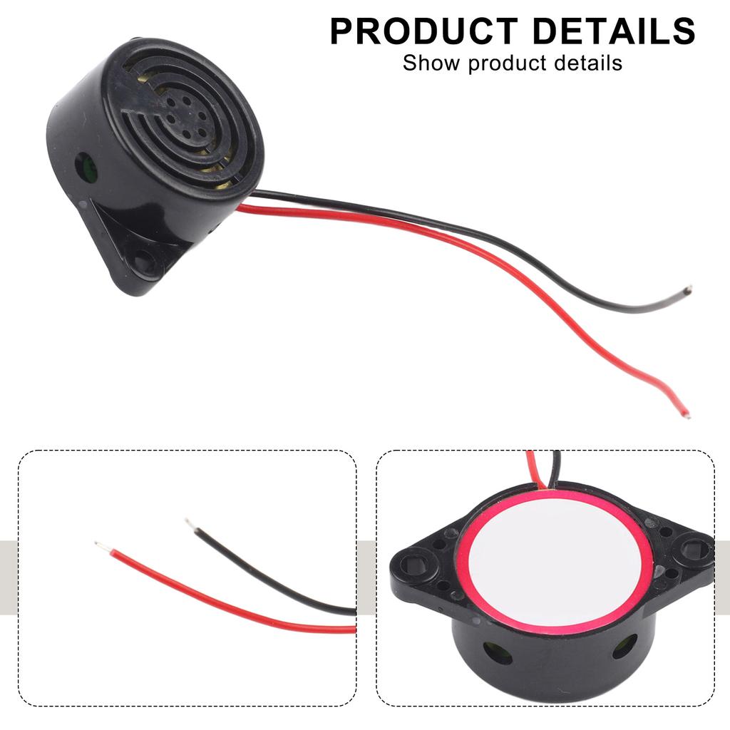 1Pc 85dB 100dB Alarms Buzzer DC3V-24V Mini Electronic Alarm Buzzers Constant Tone Buzzer Beeps Tone Alarm Ringers