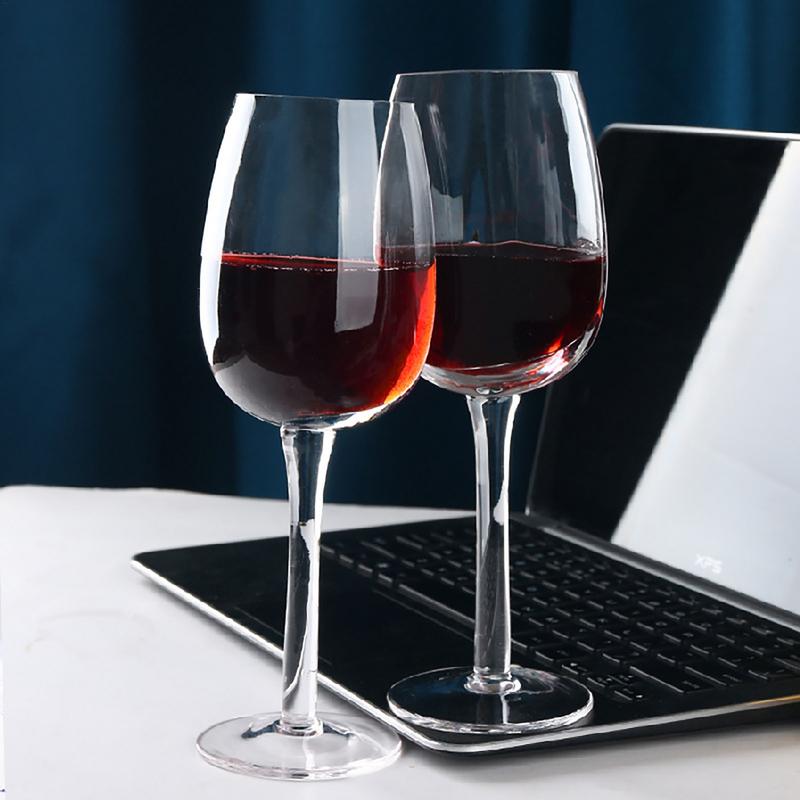 2025 Semicircular Red Wine Cups Creative Crystal Glass Portable Clear Half Wine Glass fun European Creative Crystal Glass 140ml