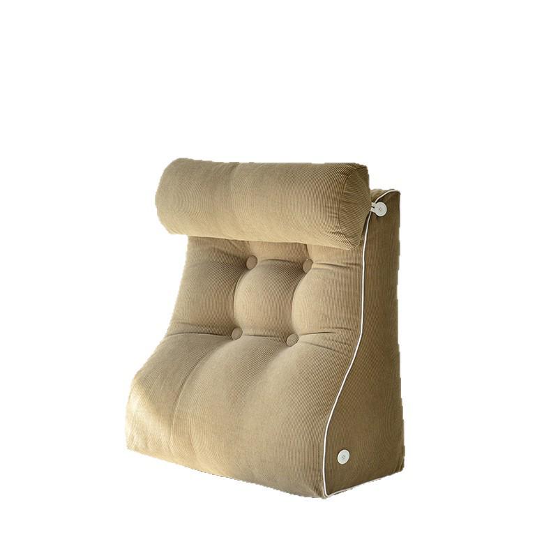 Cuscino Schienale Multifunzione da Comodino: Cuscino di Supporto per Lettura, Collo e Vita
