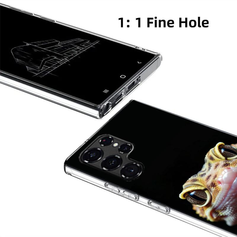 Lizards and Geckos Have Big Eyes Cases Phone Case for Samsung Galaxy S26 Ultra S25 Edge S24 S23 FE S21 Plus S20 S22 S10 Cover TP