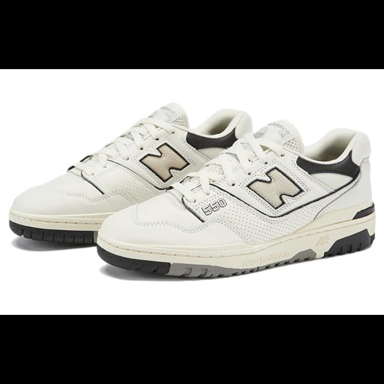 New Balance 550 Crème Noir Homme BB550LWT