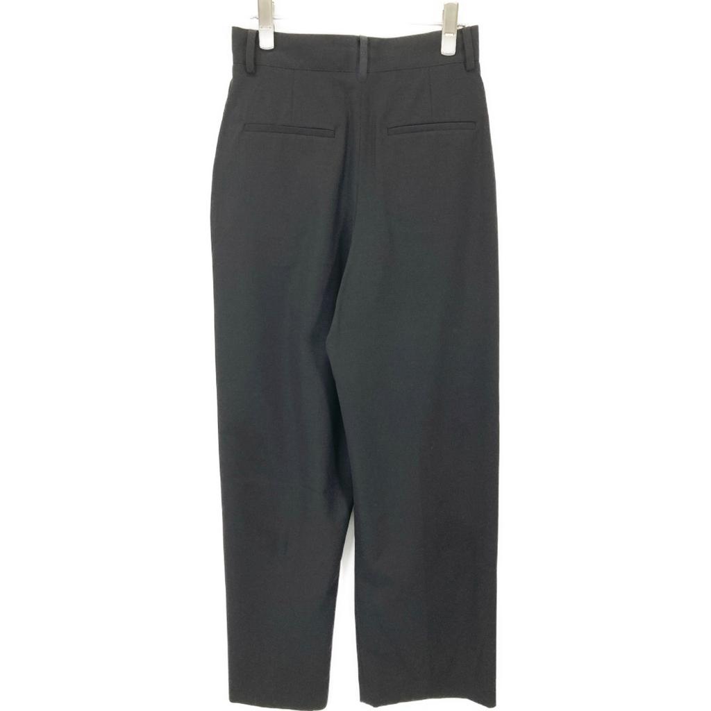 allureville Beautiful 24 year old tropical asymmetric tack pants Bottoms 1 blackUsed