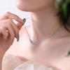 Angel Wing Rhinestone Inlaid Clavicle Necklace Fashion Charm Jewelry