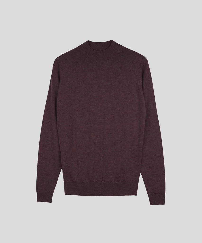 Jonseumedeulli Harcourt Merino Wool Mock Neck Knit Heritage One 11 Colors