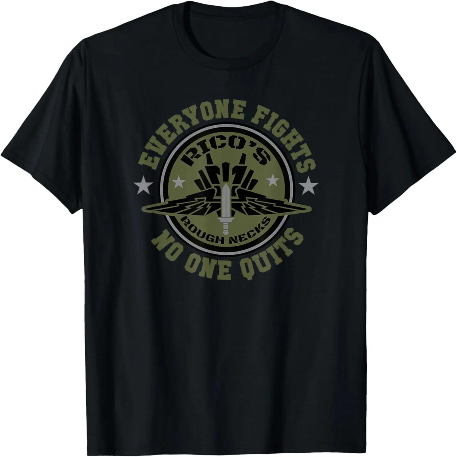 

Rico s Roughnecks - Everyone Fights, No One Quits T-Shirt XXXXXL різнокольоровий