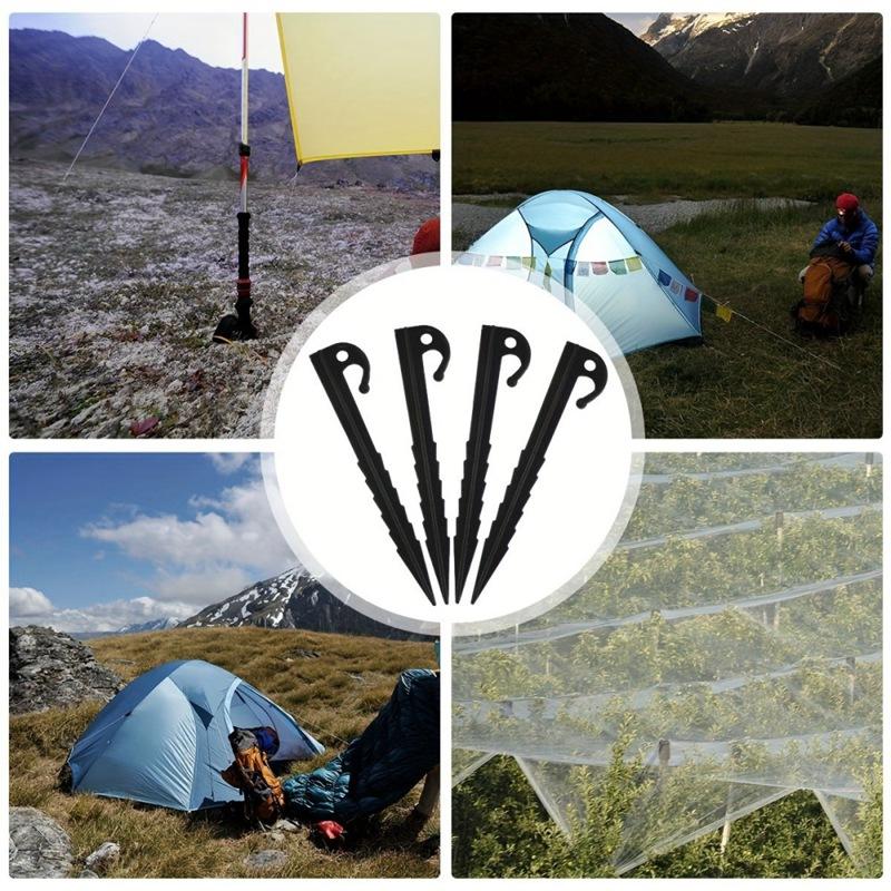 20/50pcs Tent Nail Plastic Nail Beach Nail Fixing Nail