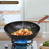 Chui Da Huang Hand-Hammered No-Coating Iron Wok