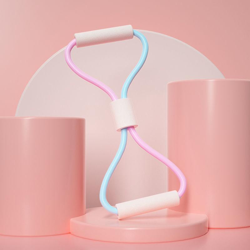 Yoga Resistance Bands Elastic Band Sports Exercise Puller 8-shaped Chest Expander for Body Building Home Gym Fitness Equipment