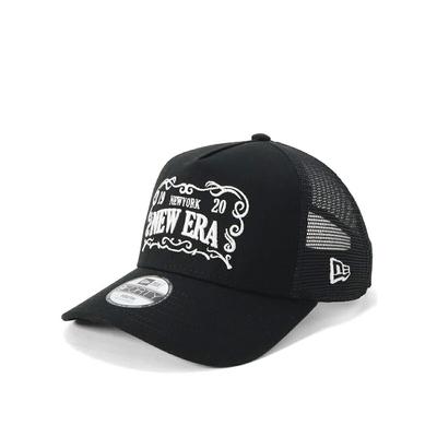 New Era Youth Mesh Sizes 940AFTR NE FRAME Product NER36K4569 Kids' 9FORTYA-Frame Cap, Cotton, Black, 52-56cm (YTH BLK), Number 14392027,