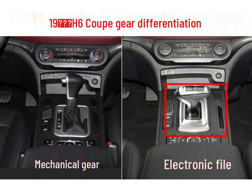 Dekorfolie für Kohlefaser-Schalthebel für Haval H6 Coupé - 19 Kompatible Modelle