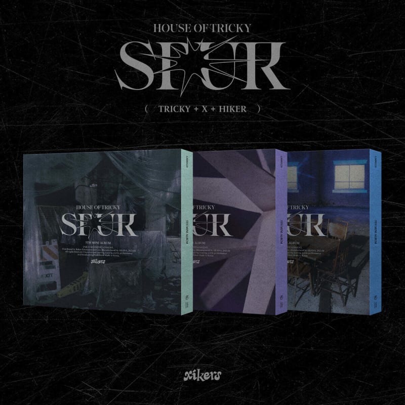 CYKERS - 5TH MINI ALBUM [HOUSE OF TRICKY : SPUR] [Random delivery of 3 types]