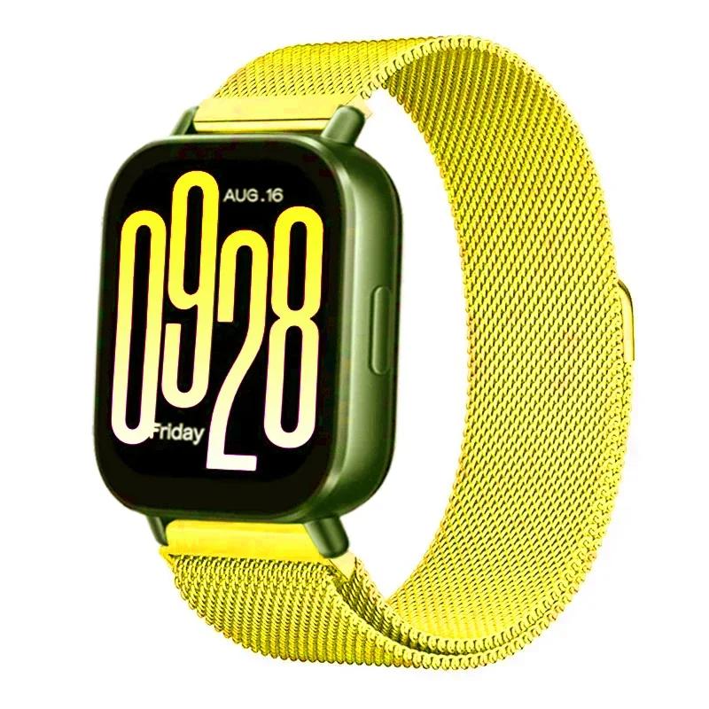 Cinturino a Maglia Milanese da 22 mm per Redmi Watch 5 Active/Redmi Watch 5 Lite Braccialetto in Metallo per Huawei Watch GT5 4/Pro 46mm Cinturino Correa