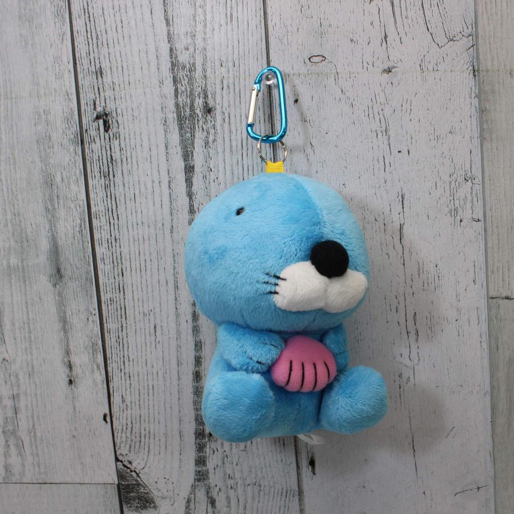 Shinada Global Bonobono Plush Toy with Carabiner 9 X 11 X 13cm Plush Toy Bonobono Goods BOBK-0148