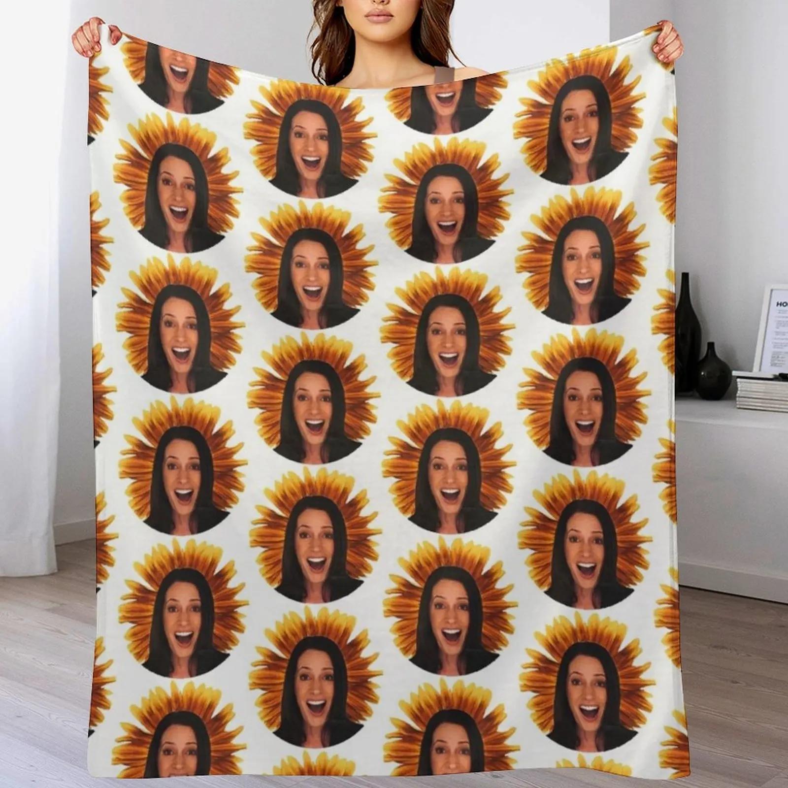 

Sunshine Throw Blanket Stylish Warm Blanket for Living Room Bedroom 102x76cm(40x30in)