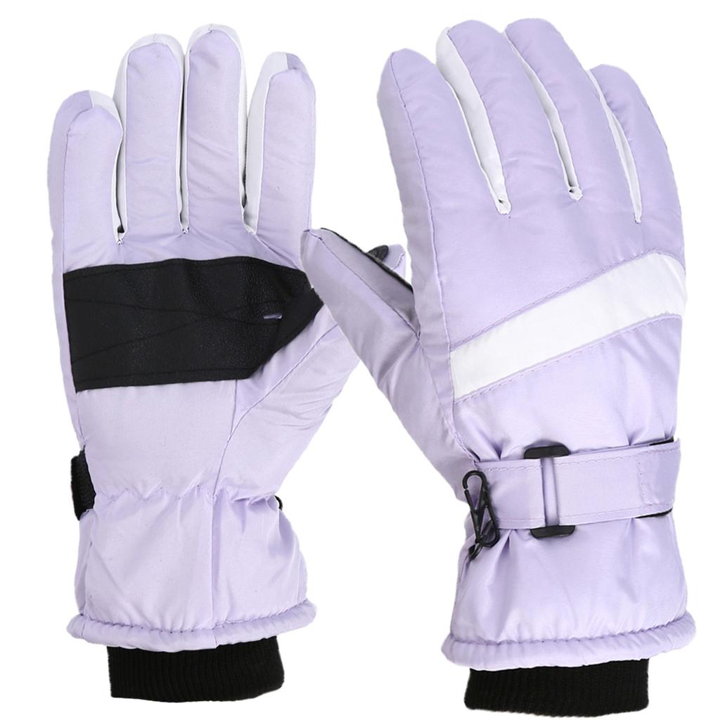 Lightweight Breathable.Ski Gloves Full Finger Winter Gloves Cold Weather Snowboard Gloves for Running Cycling Driving