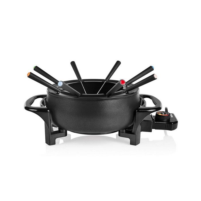 Tristar Appareil à fondue 1000w 8 fourchettes noir - fo-1107