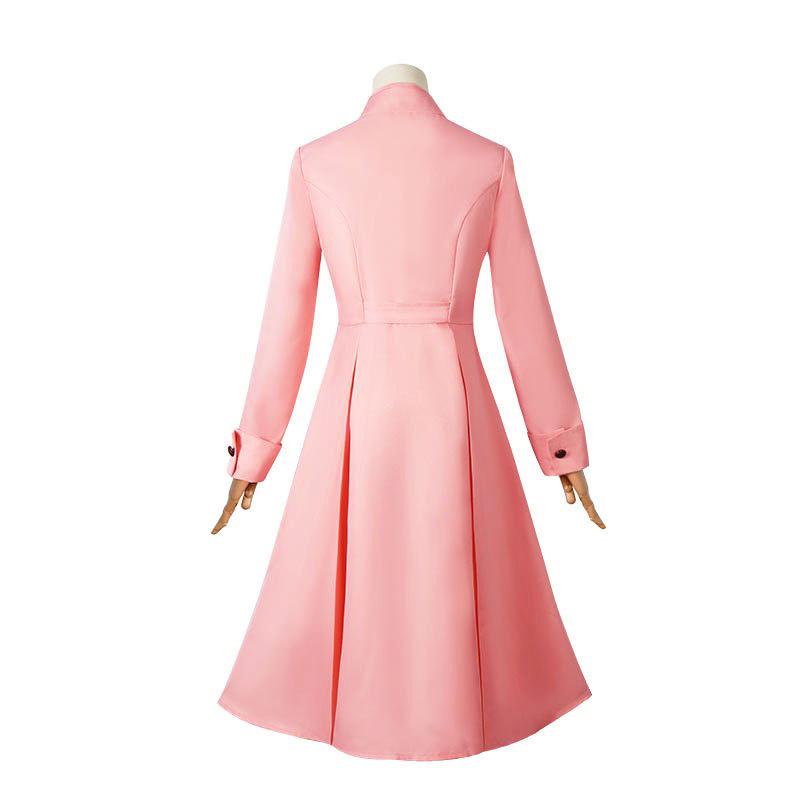 Spy x Family Cosplay Yor Forger Thorn Princess Pink Trench Coat Sexy Costume
