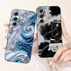 Case For Samsung Galaxy A53 A54 A55 5G Cover SM-A536B SM-A546V SM-A556B Shockproof Funda Fashion Flower Soft Silicone Matte Etui