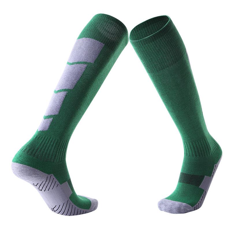 Men's Anti-Slip Football Training Socks: Thickened, Breathable, Sweat-Absorbent, Cross-Border Design