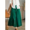 Spodnie dresowe damskie Wiosna i lato Casual Cotton Linen Home Wear Luźne spodnie damskie Spodnie z szerokimi nogawkami Baggy Fioletowe miękkie spodnie Capri