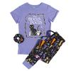 Hocus Pocus Womens/Ladies Thackery Binx Pyjama Set