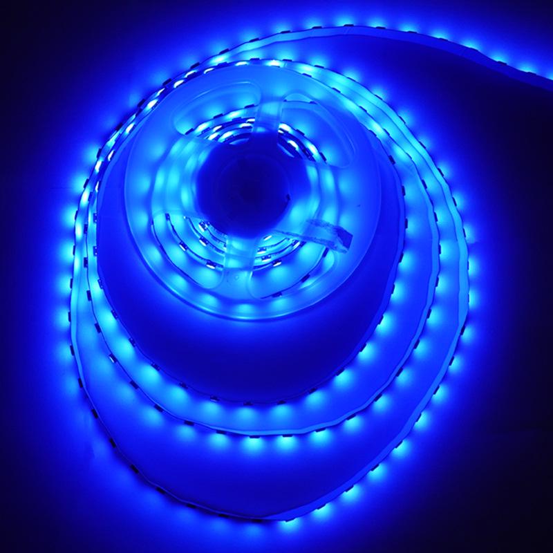 5050 LED Light Strip, 30 LEDs/m, Colorful Chasing, 5V Remote Control, Audio Reactive, Decorative, Cuttable
