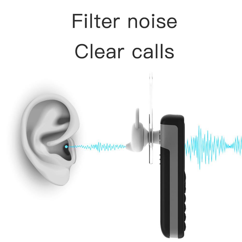 BM30 Bluetooth Mini Earphone Feature Phone Dual SIM Dual Standby Dialer Backup Mobile Phone
