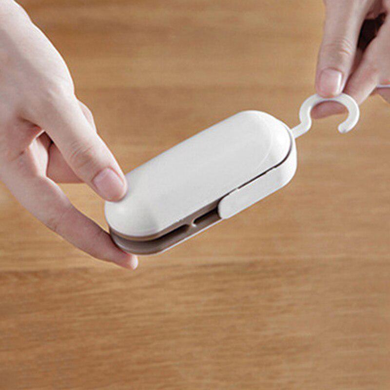 Mini Sealing Machine Portable Bag Clips Handheld Sealer Packing Plastic Bag Food Saver Storage
