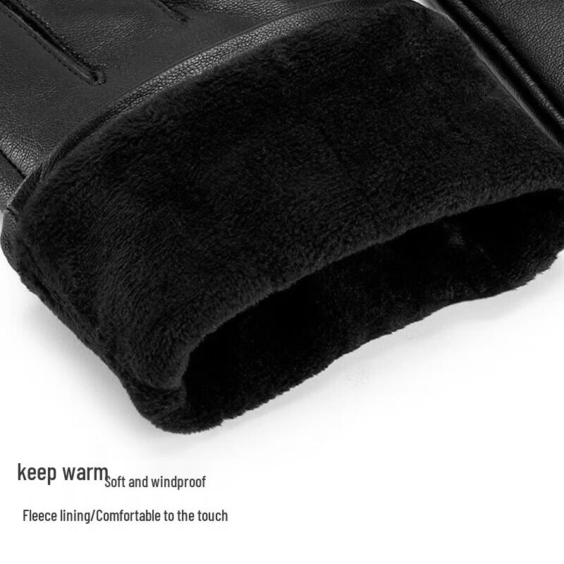 Pierre Cardin Women's Goat Leather Winter Touchscreen Gloves