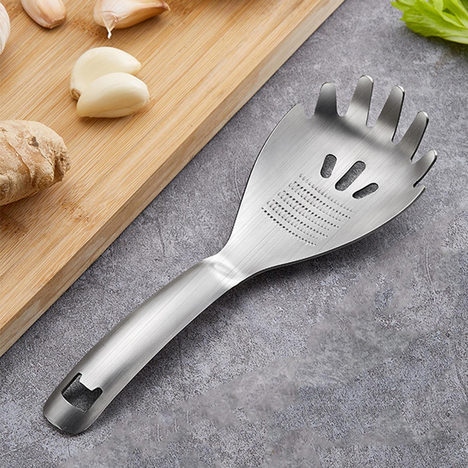 

Multi-functional 430 Stainless Steel Serving Spoon for Buffets, Parties And Dinners Functional Style B