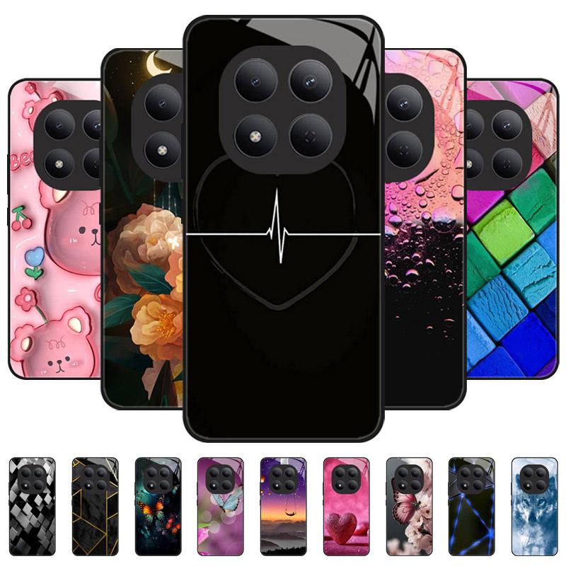 For Xiaomi POCO M8 Pro 5G Case M8Pro Tempered Glass Phone Cover For Redmi Note 15 Pro Plus Note15 Pro+ 5G Funda Camera Protector