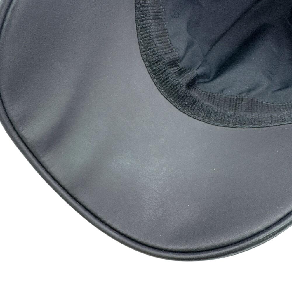 LOUIS VUITTON M76985 leather monogram shadow cap black leather Used