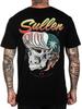 Sullen Herren Another Day Kurzarm Premium T-Shirt Tattoo Stil Totenkopf Tee