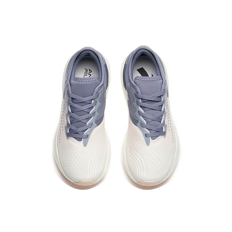 Anta 2.0 Breathable Durable Low-Top Running Shoes Women Sneakers White Gray 122215586-9