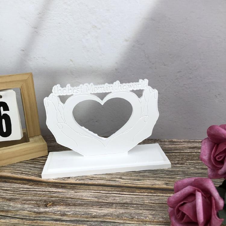 Individualized Frames and Decors Mold Creative Heart Shaped Ornament Silicone Mold For DIY Projects And Home Accent