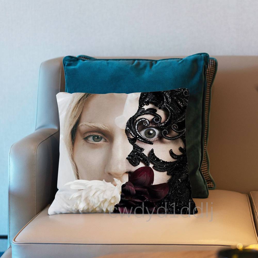 

LLady Gaga MMayhem Pillow Case Cover Square Sofa With For Pattern Comfortable Cushion suitable Of Room 30x30cm
