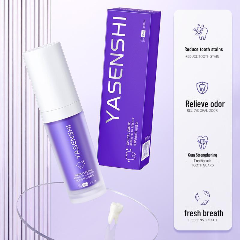 

Зубная паста Yasenshi Optical Color Repair: Отбеливает зубы, освежает дыхание, очищает полость рта. 30ml
