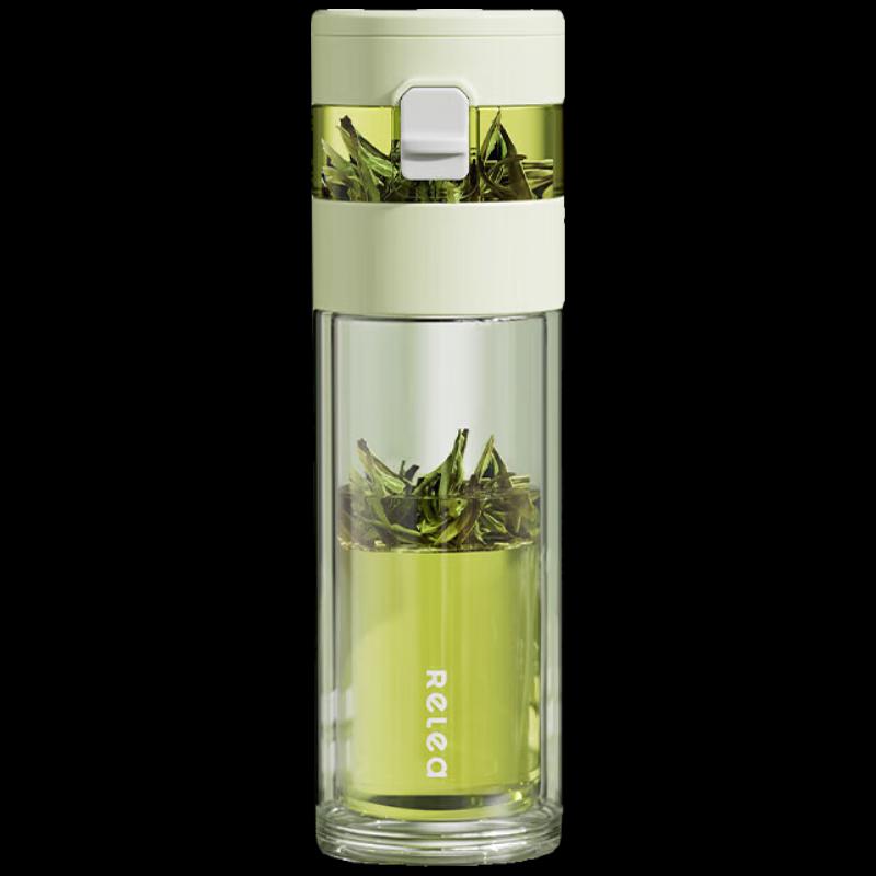 RELEA Smart Temperature Double-Layer Glass Cup