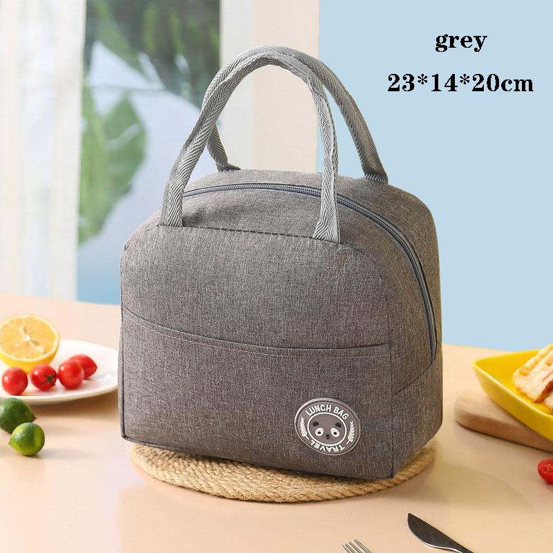 Obědová taška na jídlo Hliníková termotaška s chladicím izolačním boxem Fóliová Dětská svačinová krabička Taška na uskladnění jídla Školní a pracovní tašky na jídlo